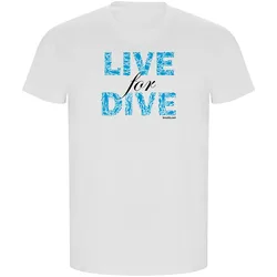 Maglietta A Maniche Corte Live For Dive Eco