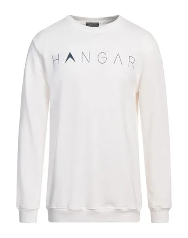 Sweatshirt Herren Weiß L Herren - HANGAR - FashionsVida