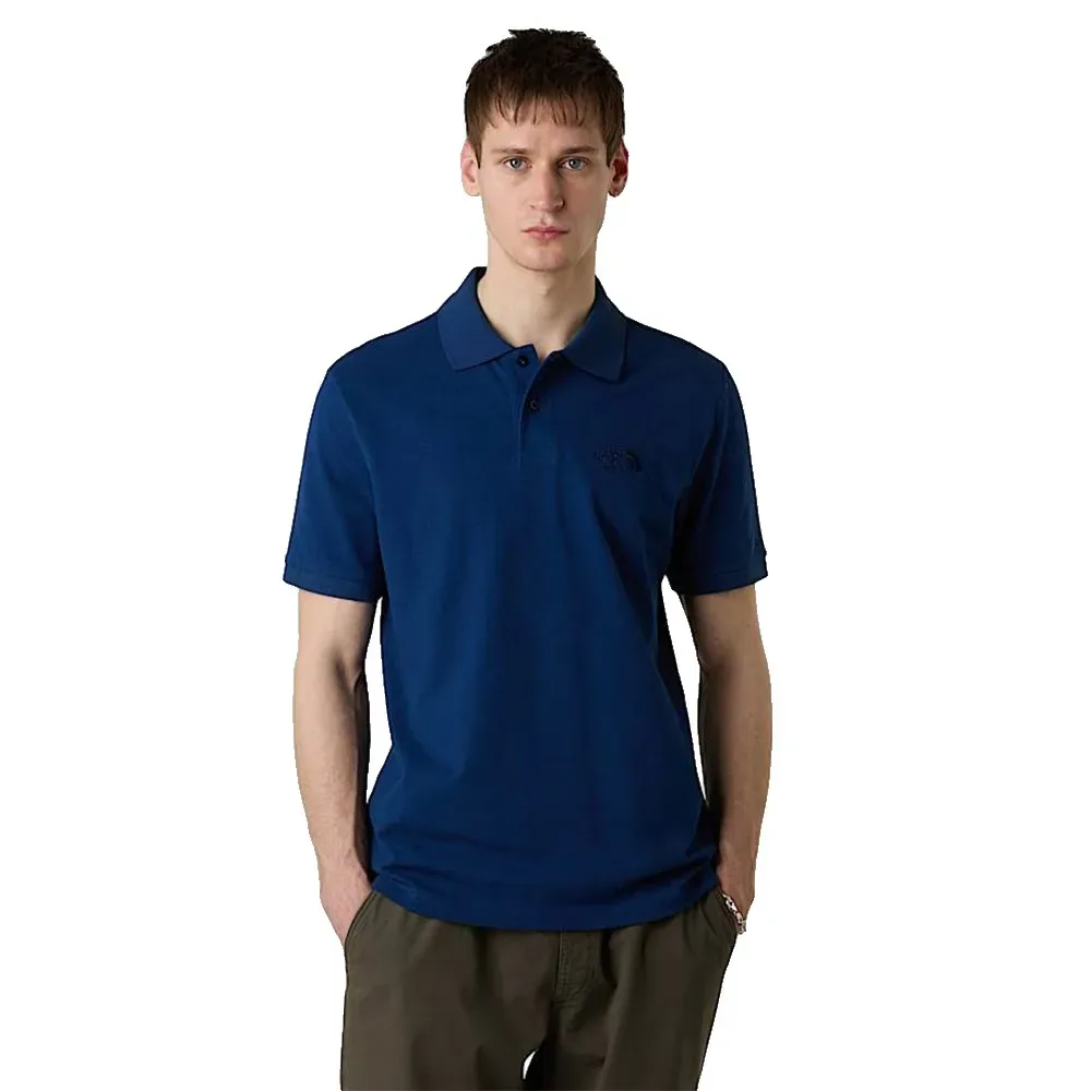 Polo A Maniche Corte Essential Regular Estate Blue S - The North Face - FashionsVida
