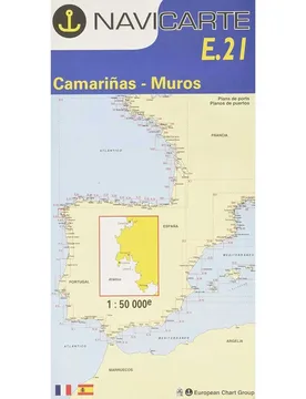 E21 R-12 Camariñas-muros Marine Charts One Size unisex - Navicarte - FashionsVida