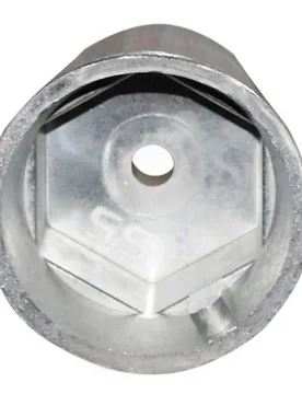 Conical Shaft Zinc Anode Grey 60 mm unisex - Tecnoseal - FashionsVida