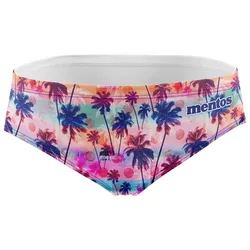 Mentos Palms Swimming Brief Multicolor S Men