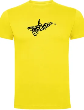 Maglietta A Maniche Corte Orca Tribal - Kruskis - FashionsVida