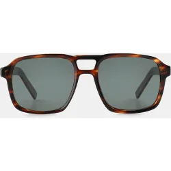 Gafa de sol de hombre rectangular en acetato