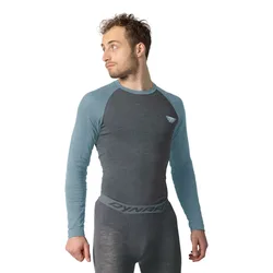 T-shirt à Manches Longues Tour Light Merino Smoke Blue M