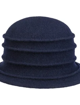 Stina Milled Wool Hat by - navy - Damen - Size: One Size - Mayser - FashionsVida