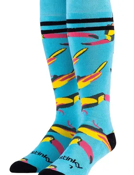 Toucan Unisex Socks - - Size: S-M - Stinky Socks - FashionsVida