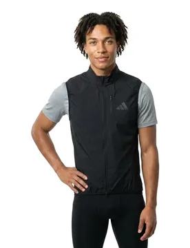 Gilet Essentials Windproof Black - Adidas - FashionsVida