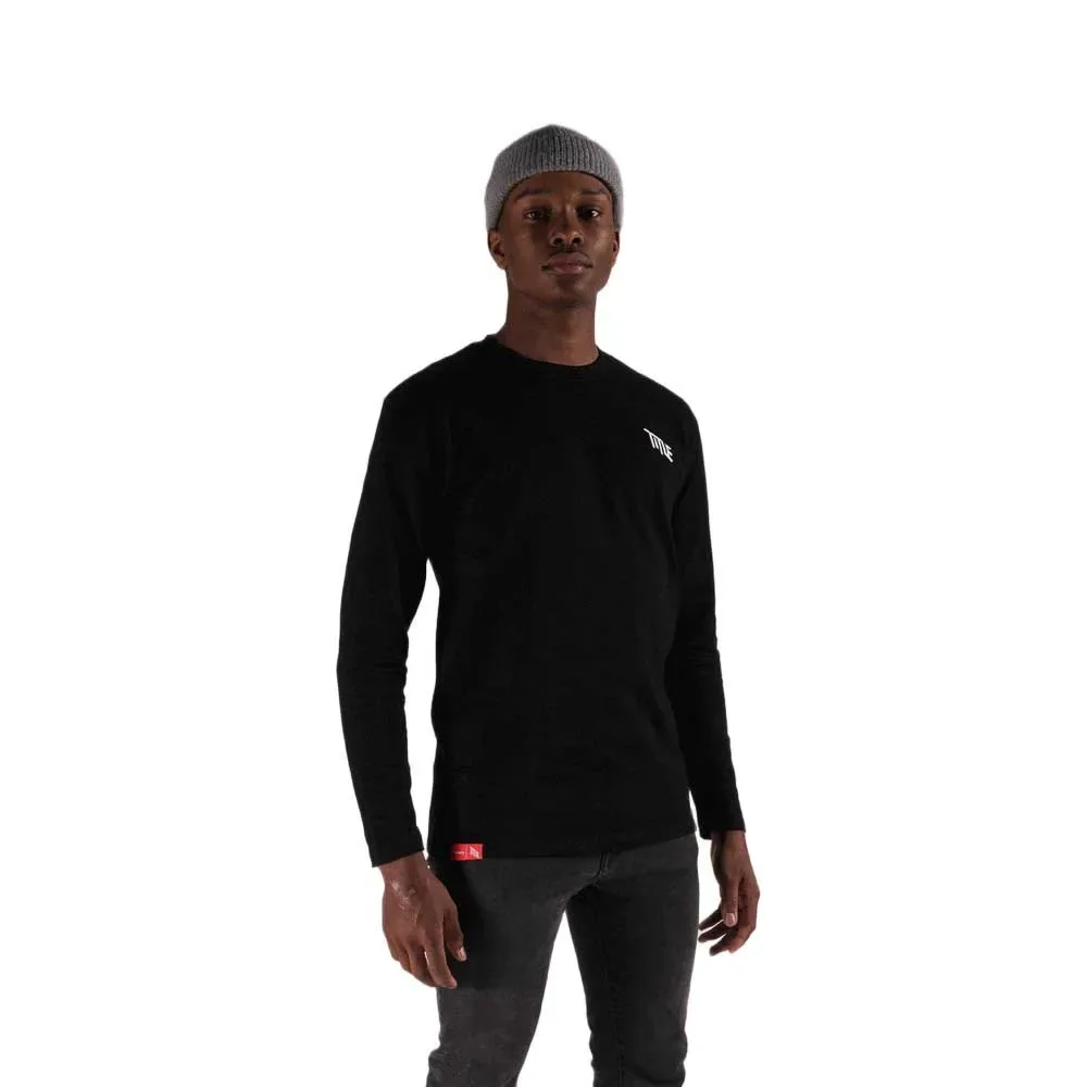 Maglietta A Maniche Lunghe Logo Black - Title Mtb - FashionsVida