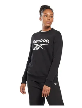 Sweat-shirt Ri Bl Fleece Crew Black S - Reebok - FashionsVida