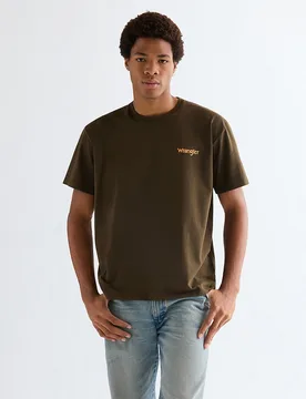 Camiseta de hombre vintage de manga corta - Wrangler - FashionsVida