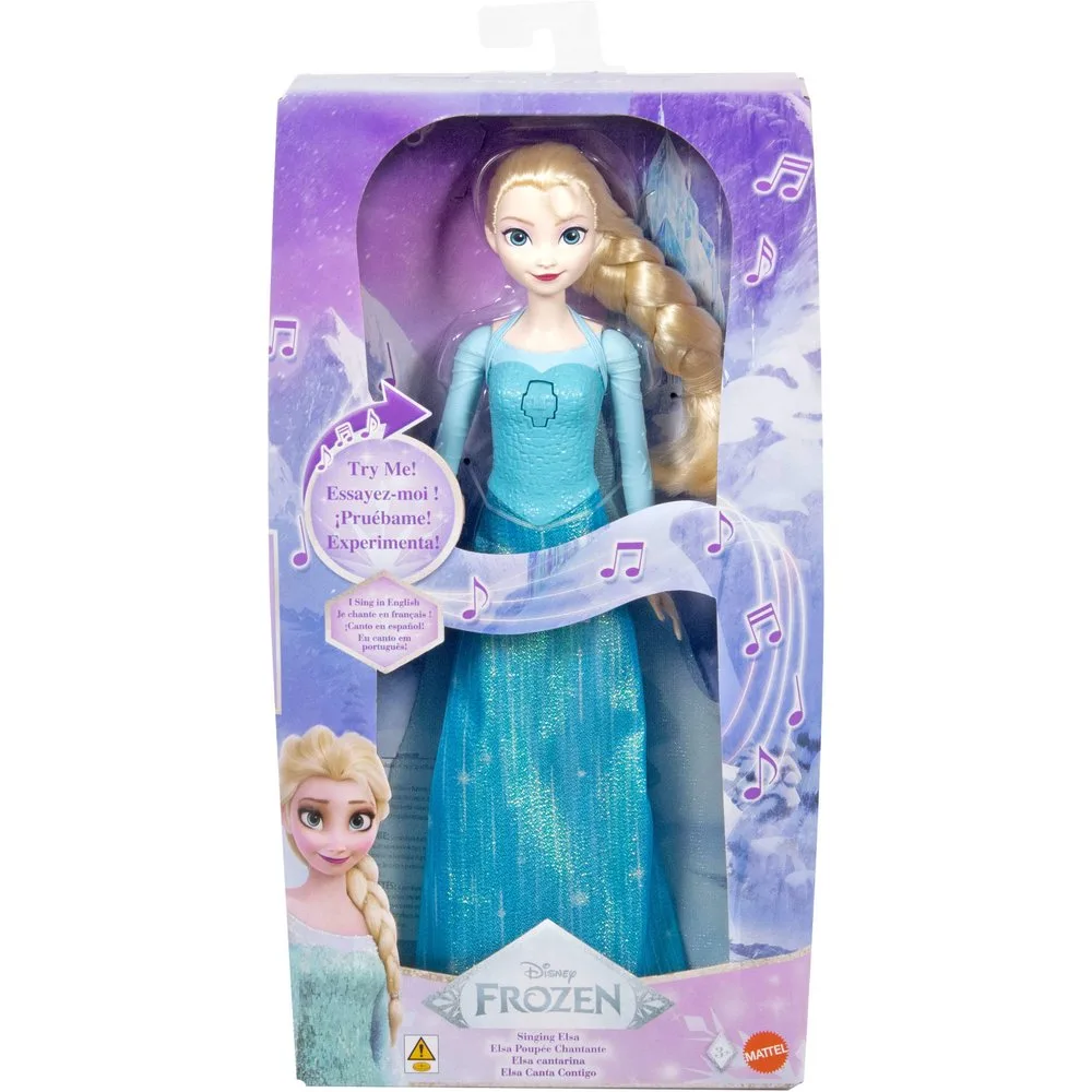 Muñeca Elsa cantarina Frozen Disney - Mattel - FashionsVida