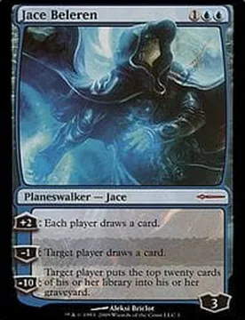 Jace Beleren (Book Promo) Promotional Cards - Magic: The Gathering - FashionsVida