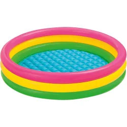 Piscina hinchable 3 aros sunset pequeña