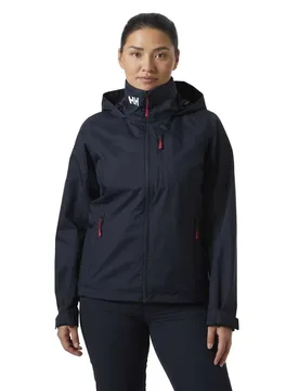Crew Hooded 2.0 Jacket Navy XL Women - Helly Hansen - FashionsVida