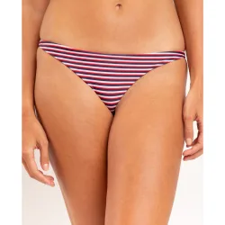 Braga de bikini con lazo estampada