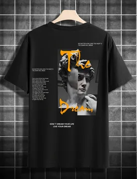 The Dream Fashion Art Graphic T-Shirt 100% Cotton O-Neck Short Sleeve Summer Casual Mens T-shirt Streetwear - Aliexpress - FashionsVida