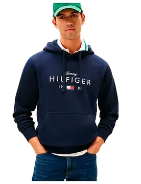 Sweat à Capuche Logo Graphic Desert Sky XL - Tommy hilfiger - FashionsVida