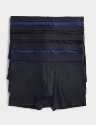 Pack Supersoft Cotton Hipsters Blue Mix male
