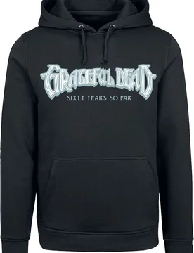 Kapuzenpullover - Skelly USA 60th - S bis XXL - für Männer - Größe L - schwarz - Lizenziertes Merchandise! - Männer - male - Grateful Dead - FashionsVida