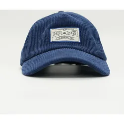 Gorra de hombre de pana con logo