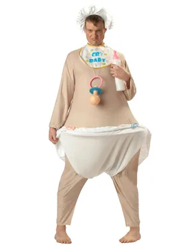 Baby Fatsuit Kostüm Deluxe haut-weiss - KARNEVAL-MEGASTORE - FashionsVida