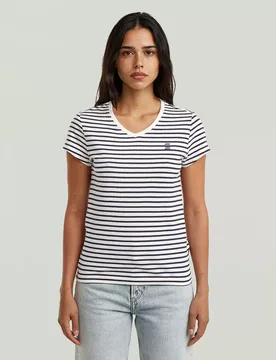 XL Stripe eyben slim v t 2.0 female - XL - FashionsVida