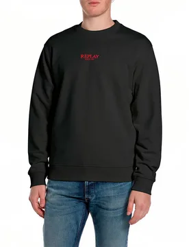 Felpa M3309 .000.23802 Black 2XL - Replay - FashionsVida