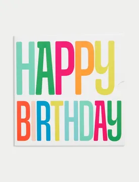 Birthday Bright Gift Card No Colour - M&S - FashionsVida