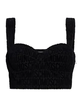MOSCHINO Top Damen Schwarz 38 Damen - Moschino - FashionsVida
