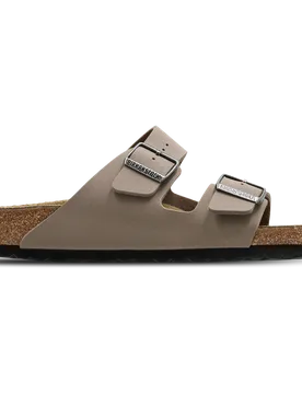 Arizona Herren Flip-Flops und Sandalen - Grau - Größe 43 - Nubuk Grey 43 - Birkenstock - FashionsVida