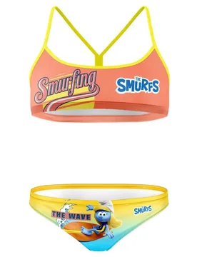 Smurfs Smurfing Bikini Multicolour XS Women - OTSO - FashionsVida
