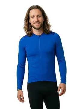 Maglia A Maniche Lunghe Pro Team Lightweight Light Blue/Blue - Rapha - FashionsVida