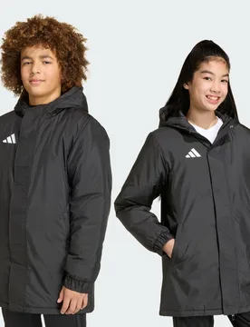Giacca Entrada26 Stadium 3-4A Black / White - Adidas - FashionsVida