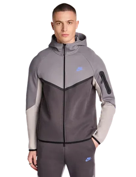 Tech Fleece Herren Kapuzenpullover - Grau - Größe L Grey L - Nike - FashionsVida
