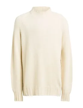 Rollkragenpullover Herren Elfenbein 50,52,54,56 Herren - Tagliatore - FashionsVida