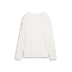 Camiseta de mujer con manga larga y cuello redondo