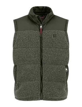 Teddy Puffer Hybrid Vest male - M - FashionsVida