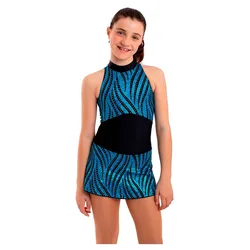 Justaucorps Sans Manches Dakota Turquoise S