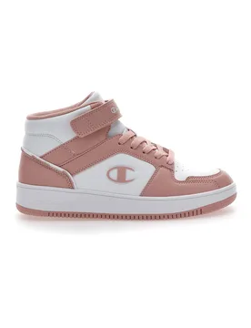 Sneakers Alte Rosa e Bianche Rebound 2.0 Mid 38 - Champion - FashionsVida