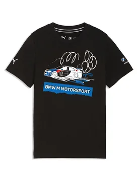 Polo Kind BMW Motorsport - Noir - unisex - Size: 12 ans - Puma - FashionsVida