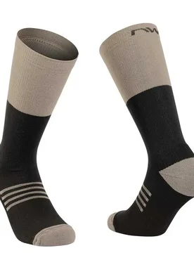 Calzini Lunghi Extreme Pro Black / Sand - Northwave - FashionsVida