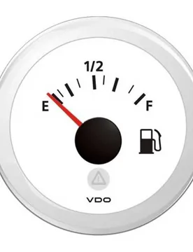 View Line E-f 240-33ohm Single Scale Fuel Level Instrument White 52 mm unisex - VDO - FashionsVida