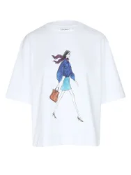 RICHROYAL T-Shirt weiss XL Damen