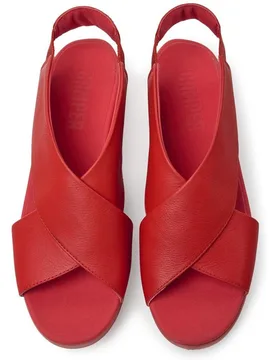 Sandalias de tacón de mujer de piel balloon - Camper - FashionsVida