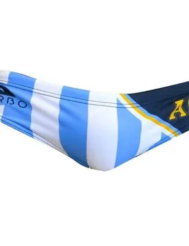 Argentina Swimming Brief White 5XL Men - TURBO - FashionsVida
