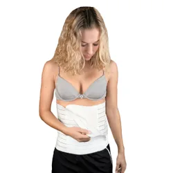 Bauch- und Rückenstützgürtel weiss 1