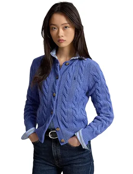Ralph Lauren Cárdigan azul L - Ralph Lauren - FashionsVida