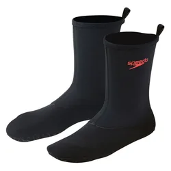 Neoprene Booties Black / Red / Red UK 8-10 unisex