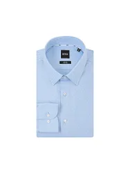 Camisa Slim Fit azul claro 46